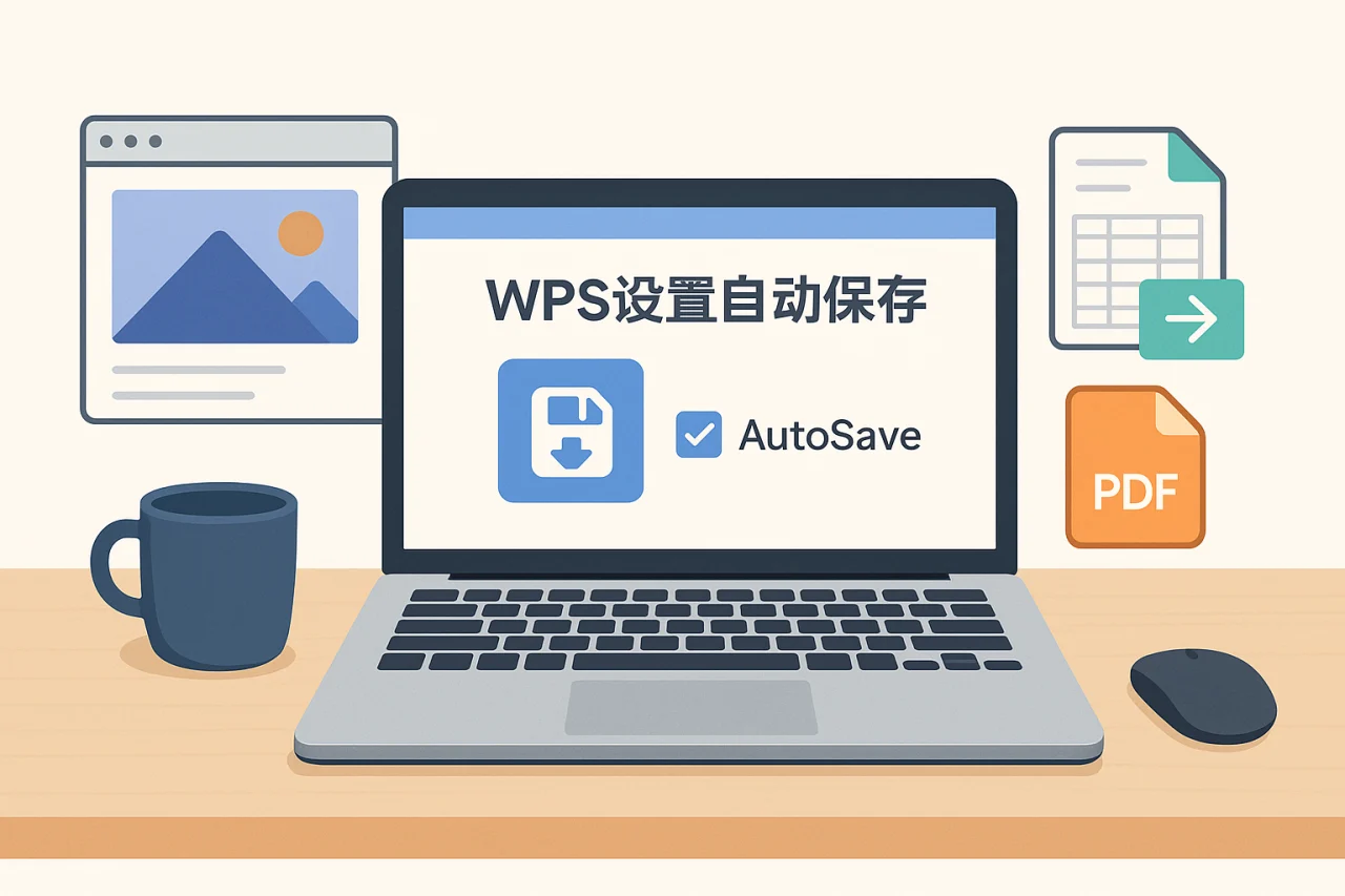 WPS设置自动保存