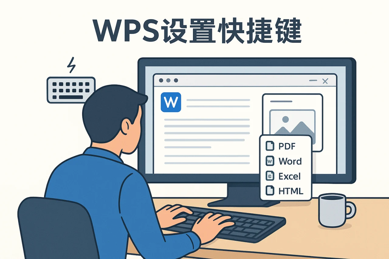 WPS设置快捷键