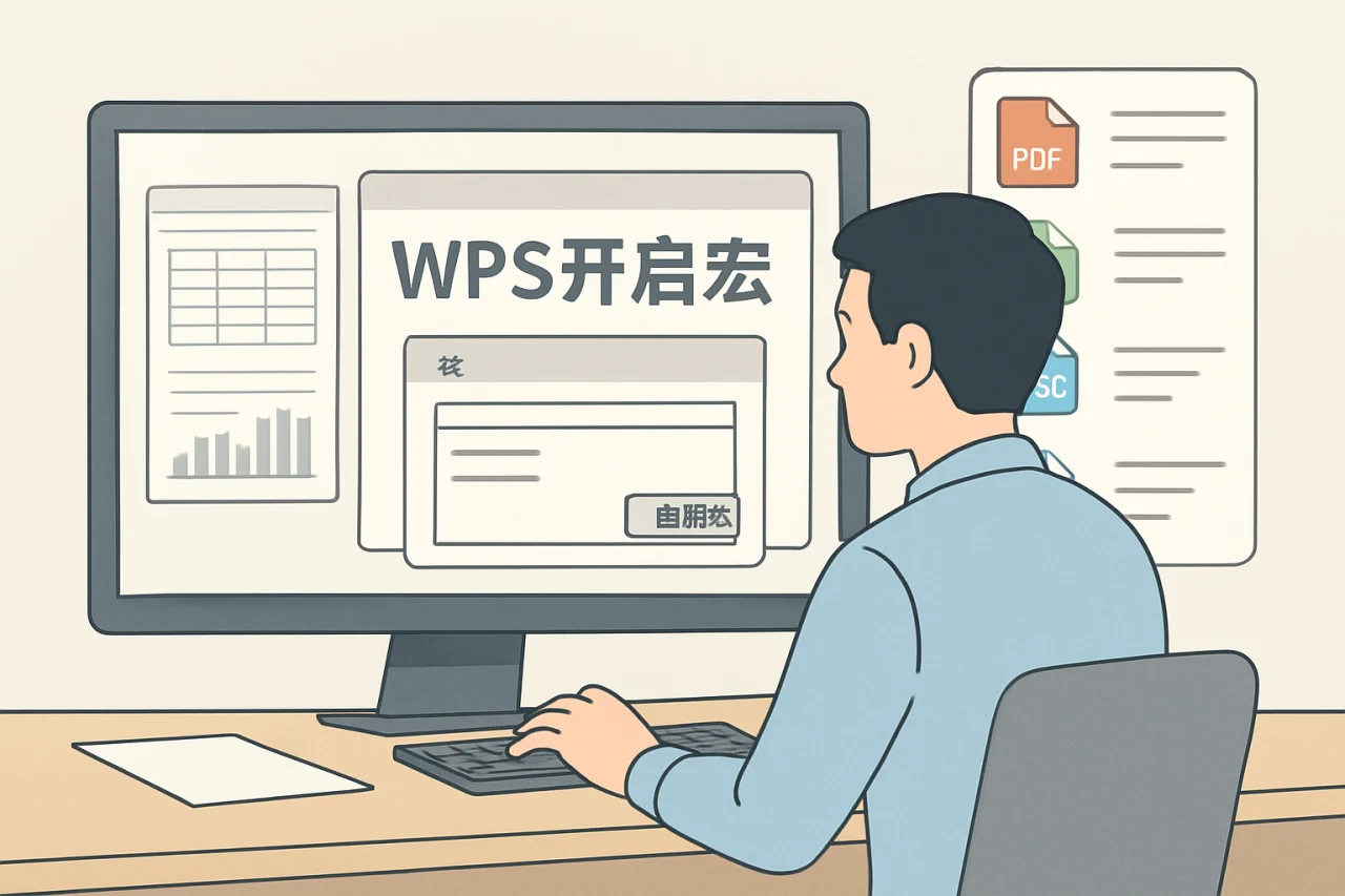 Wps开启宏