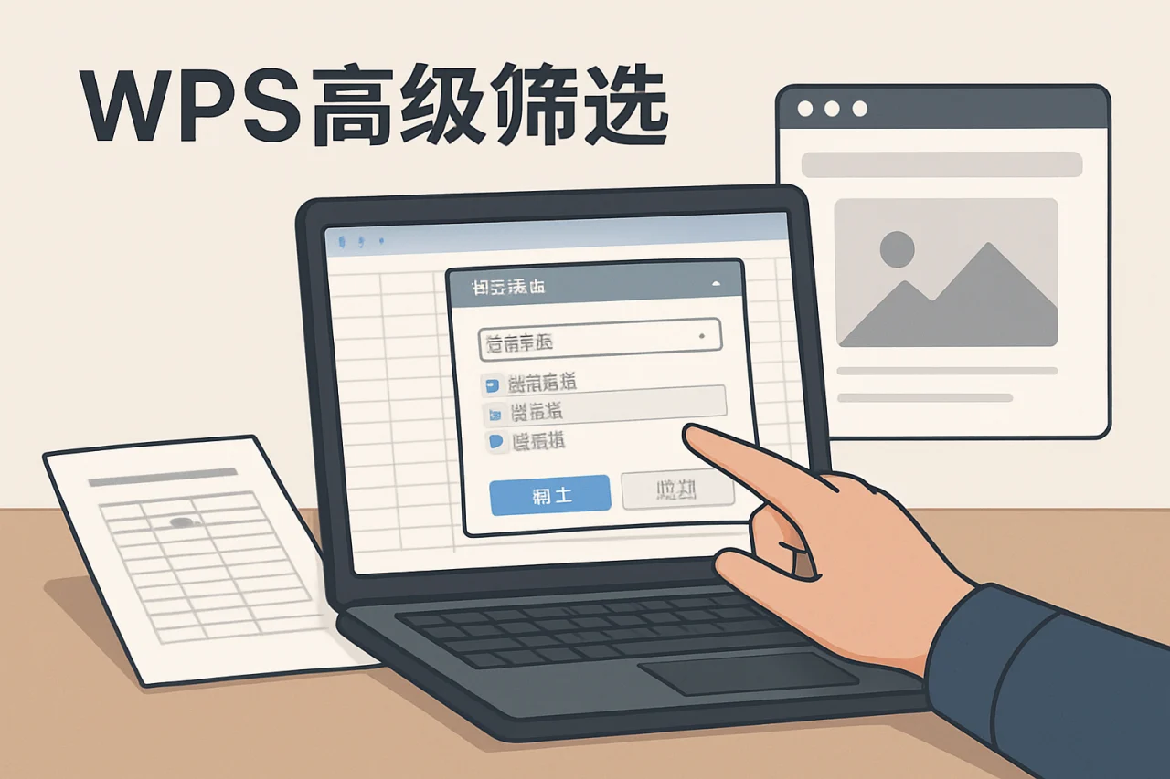 Wps高级筛选
