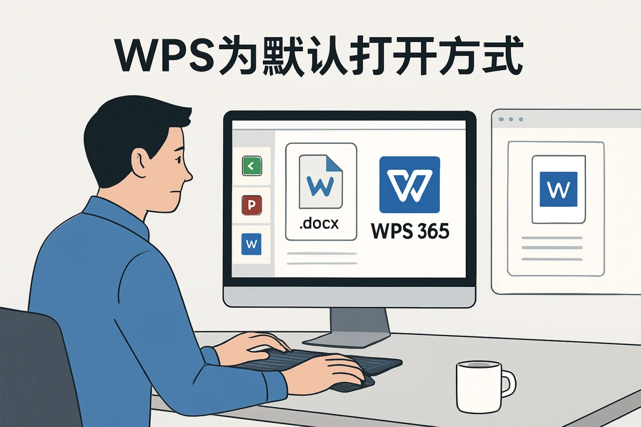 wps为默认打开方式