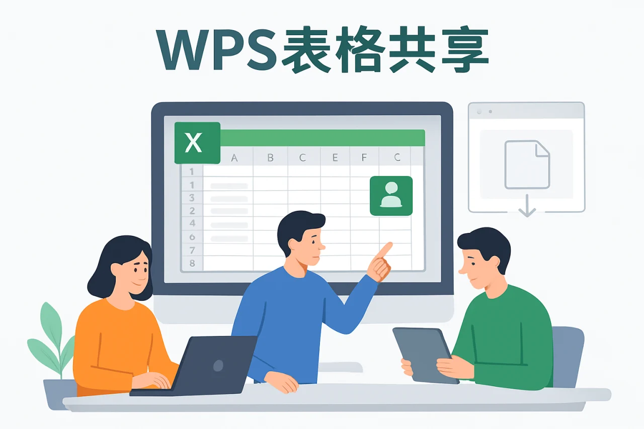 WPS表格共享